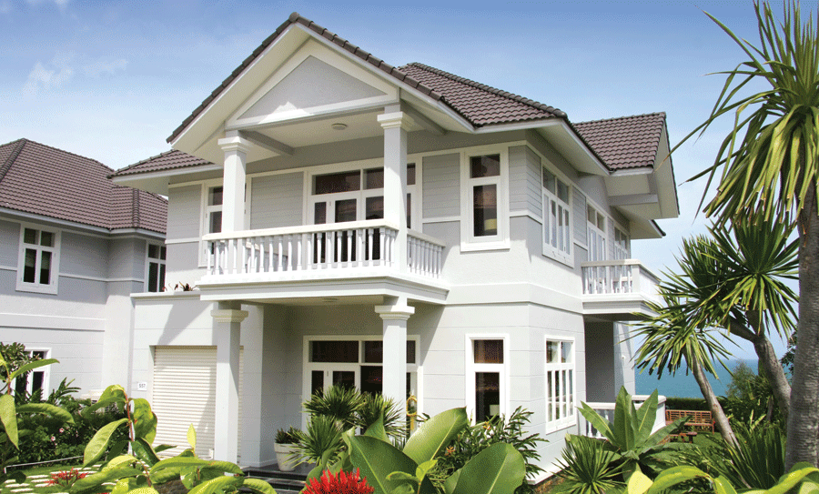 Bí quyết chọn sơn ngoại thất đẹp nhất 